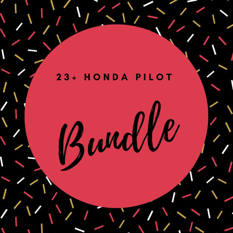 23+ Honda Pilot Everything Bundle