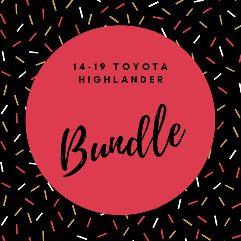 14-19 Toyota Highlander Bundle