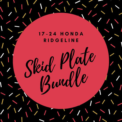 17-24 Ridgeline Skidplate Bundle