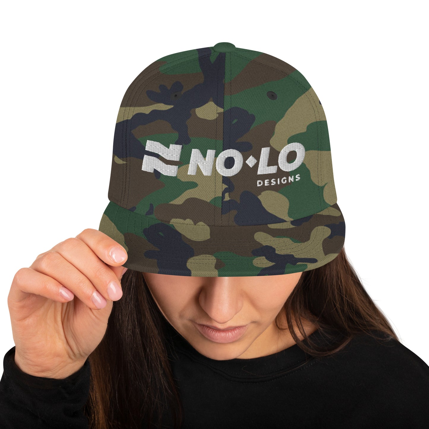 No-Lo Logo Snapback Hat