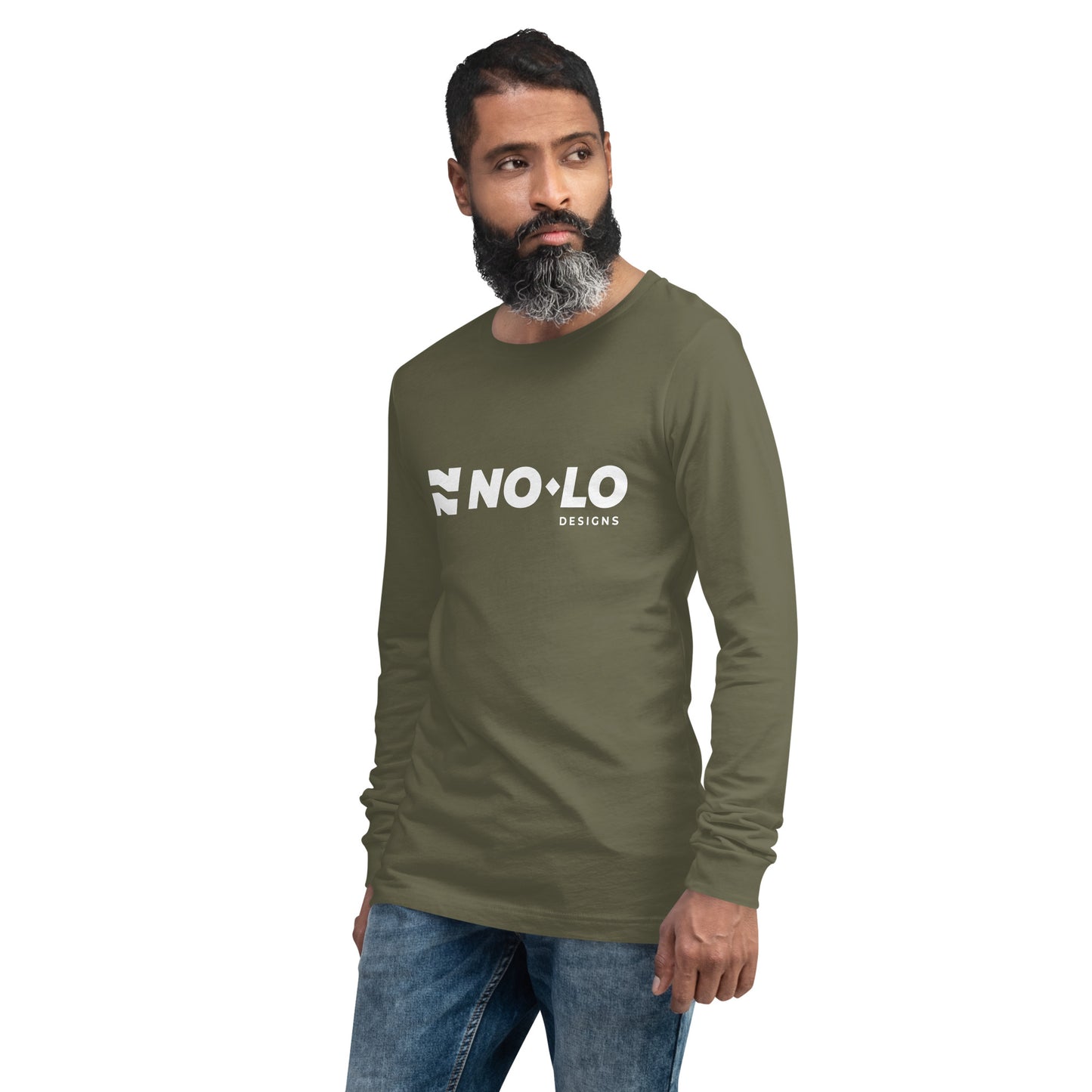 No-Lo Logo Unisex Long Sleeve Tee