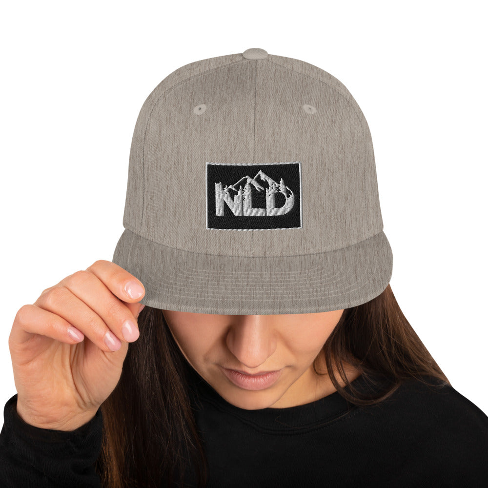 No-Lo Mountain Snapback Hat