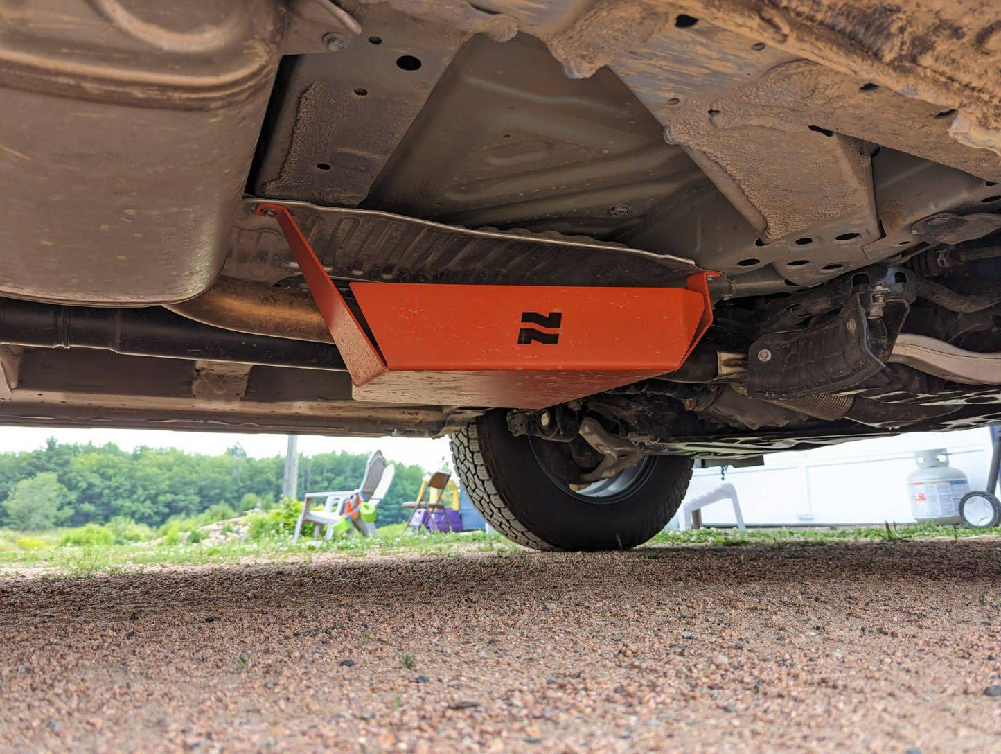 Catalytic Converter Skid Plate / 2023+ Pilot /