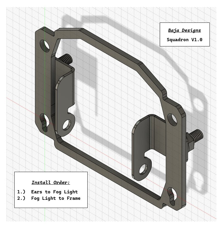 Modular Fog Light Bracket Kit