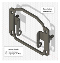 Modular Fog Light Bracket Kit