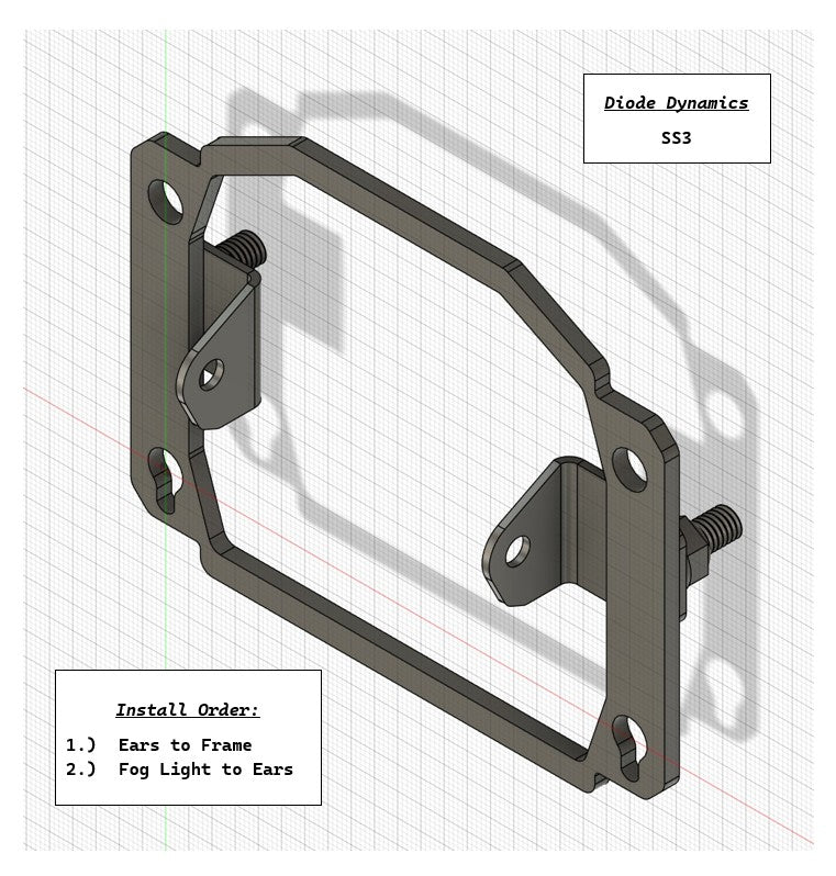 Modular Fog Light Bracket Kit