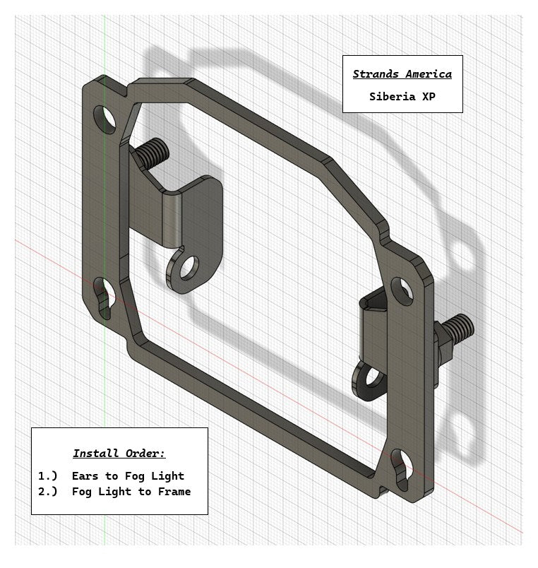 Modular Fog Light Bracket Kit