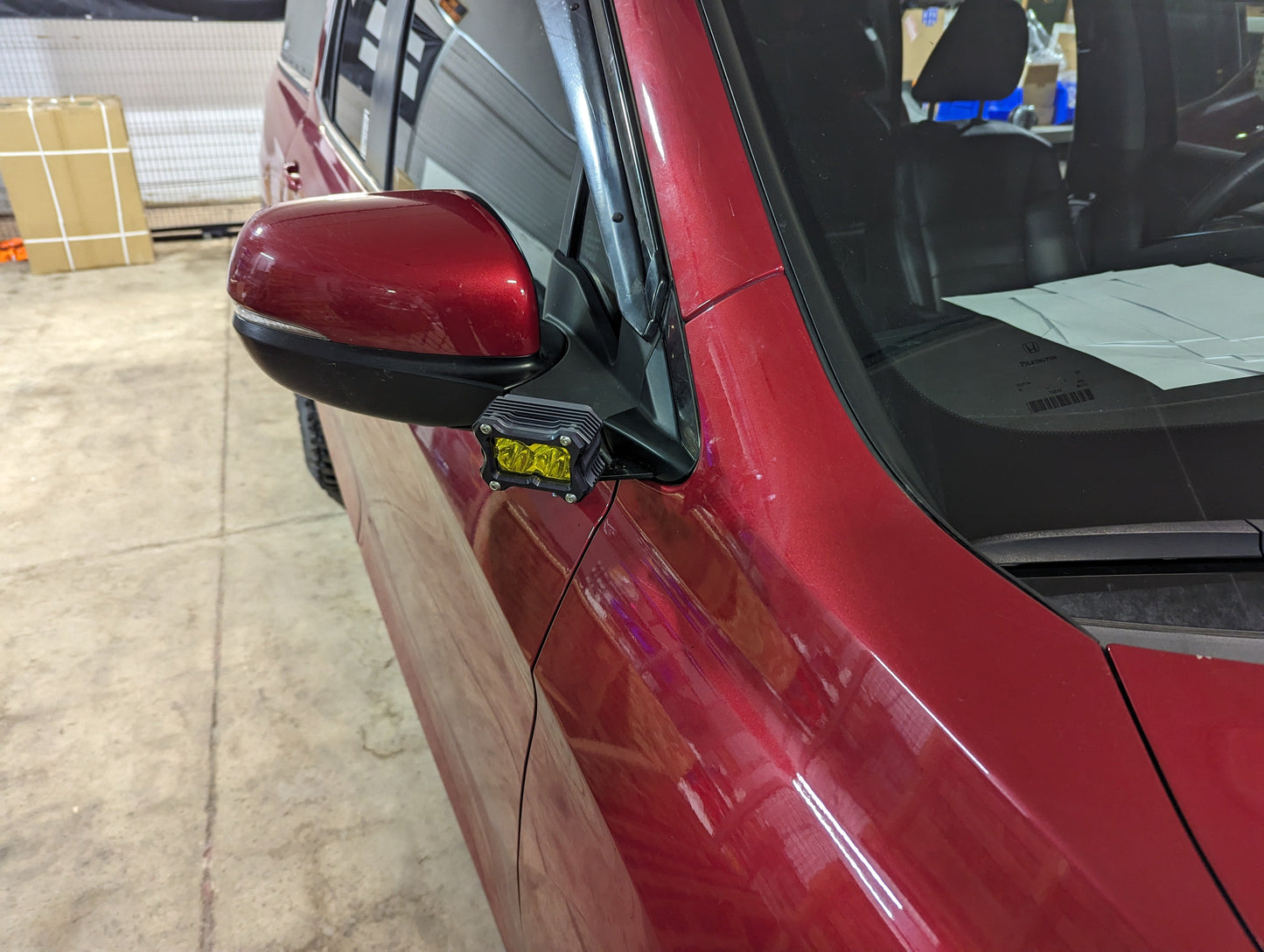 BLEMISHED 2017-2024 Honda Ridgeline/Passport, 2016-2022 Honda Pilot Mirror Brackets