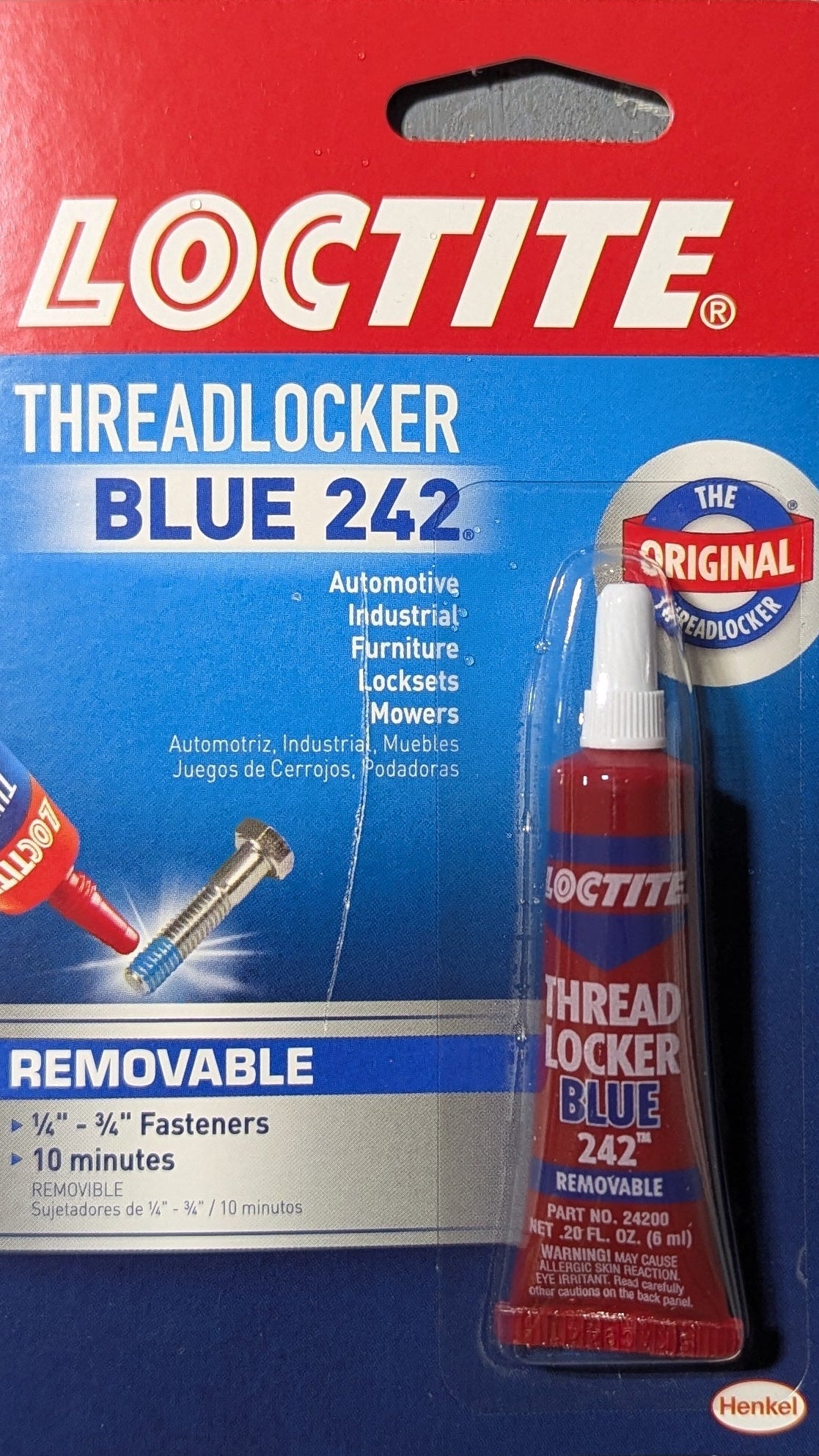 Blue Loctite