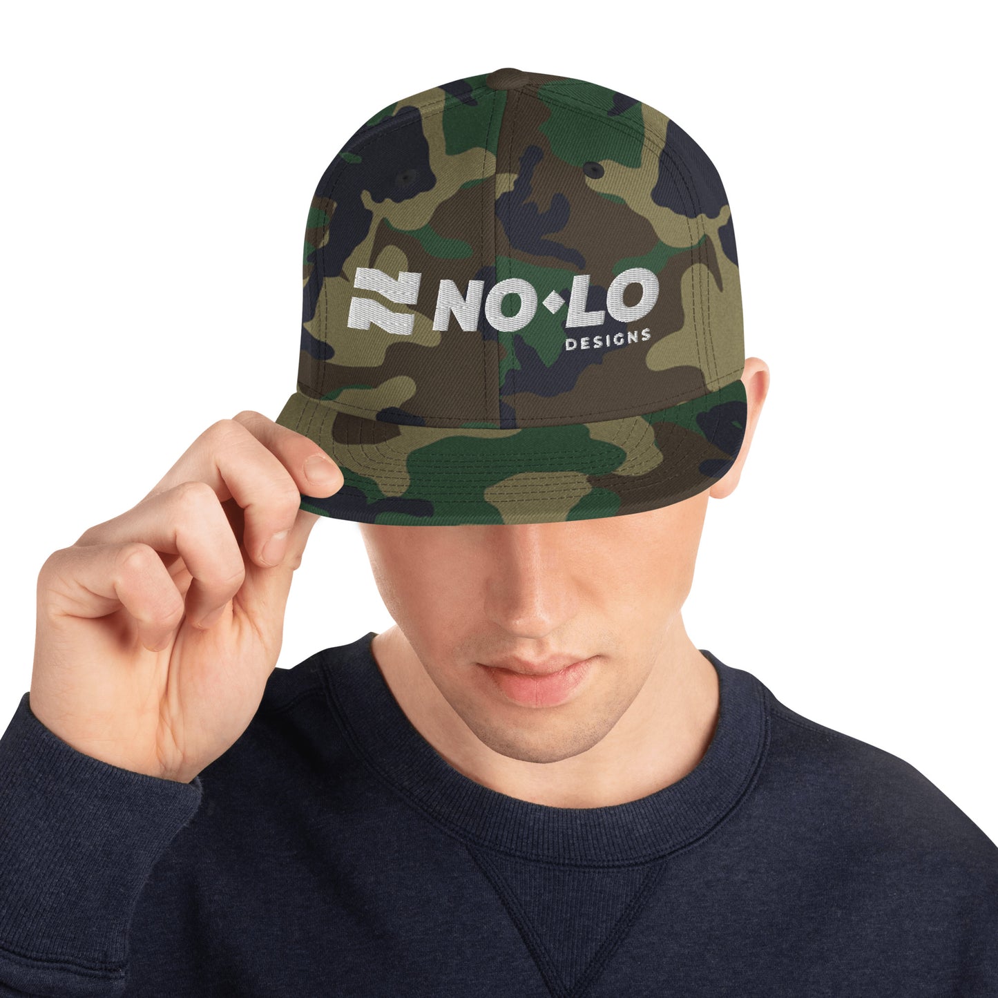 No-Lo Logo Snapback Hat