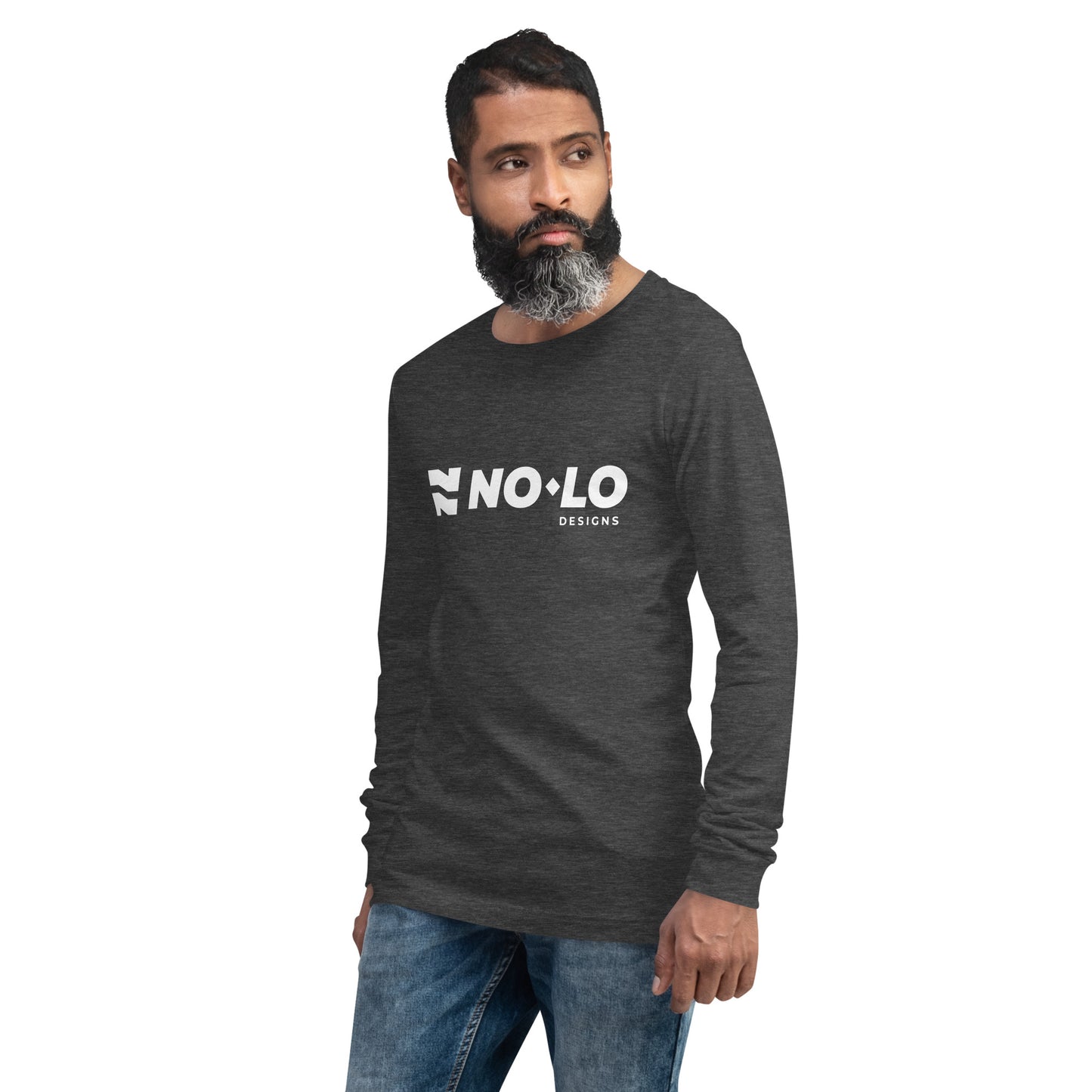 No-Lo Logo Unisex Long Sleeve Tee