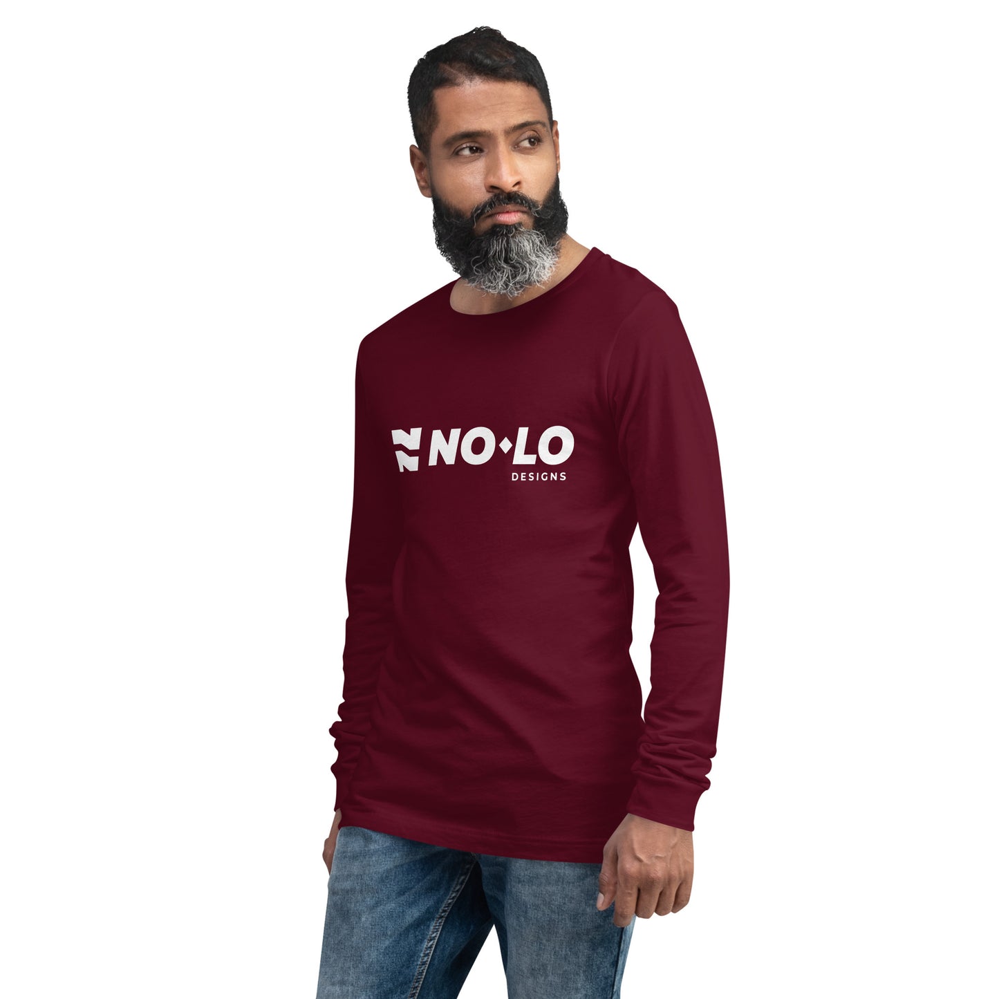 No-Lo Logo Unisex Long Sleeve Tee
