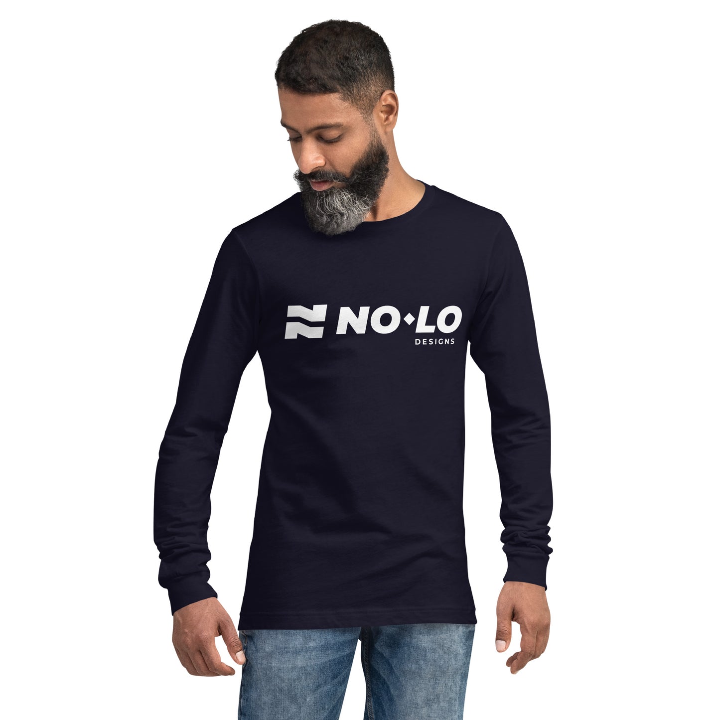 No-Lo Logo Unisex Long Sleeve Tee