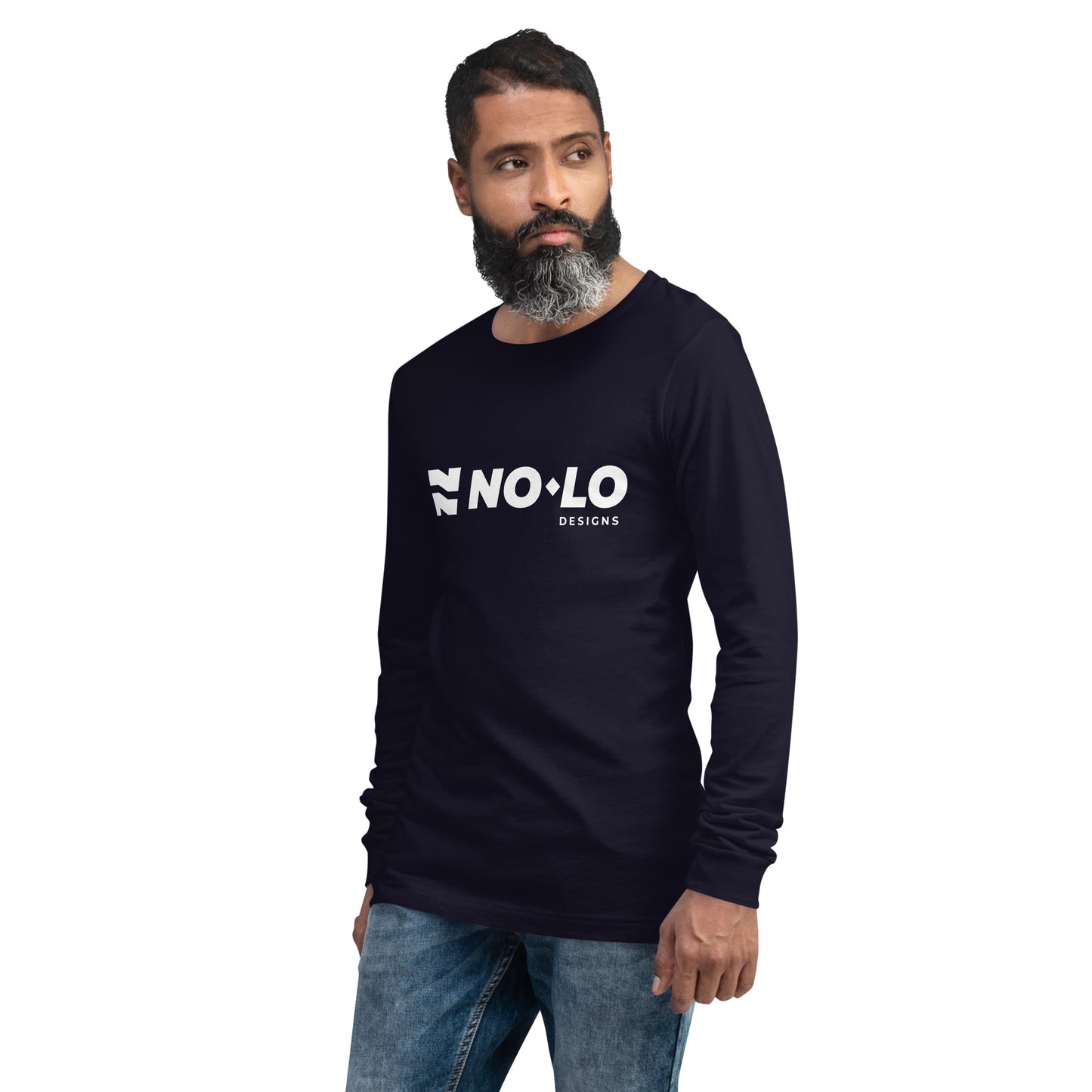 No-Lo Logo Unisex Long Sleeve Tee