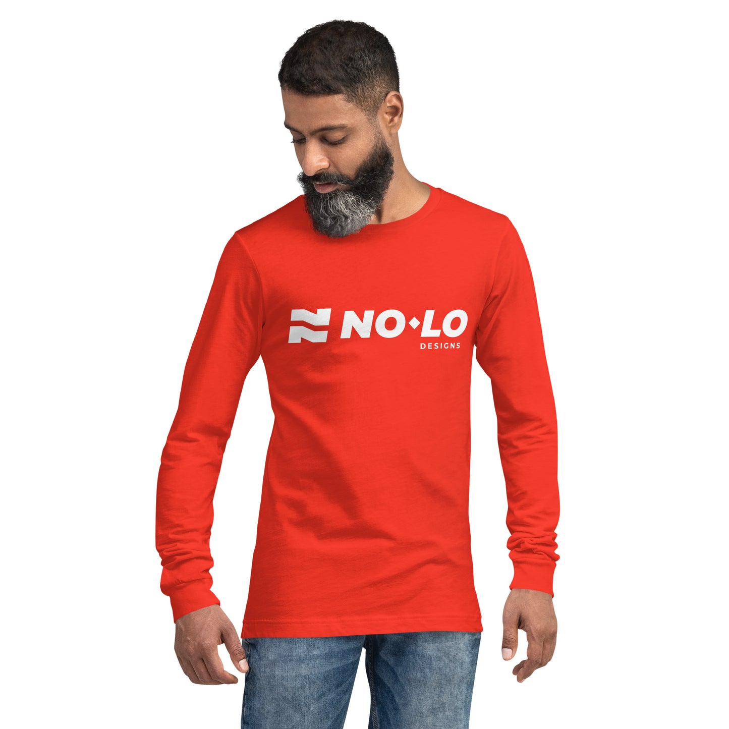 No-Lo Logo Unisex Long Sleeve Tee