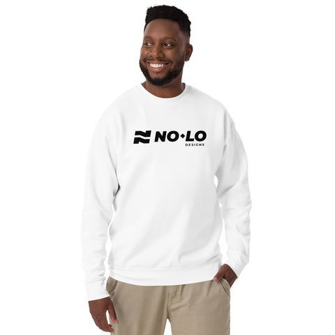 No-Lo Logo Unisex Premium Sweatshirt