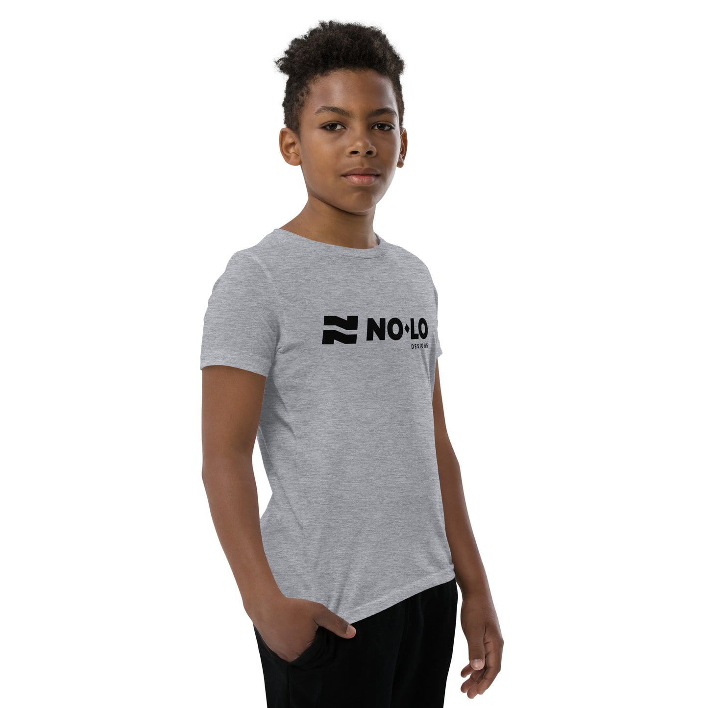 No-Lo Logo Youth Short Sleeve T-Shirt